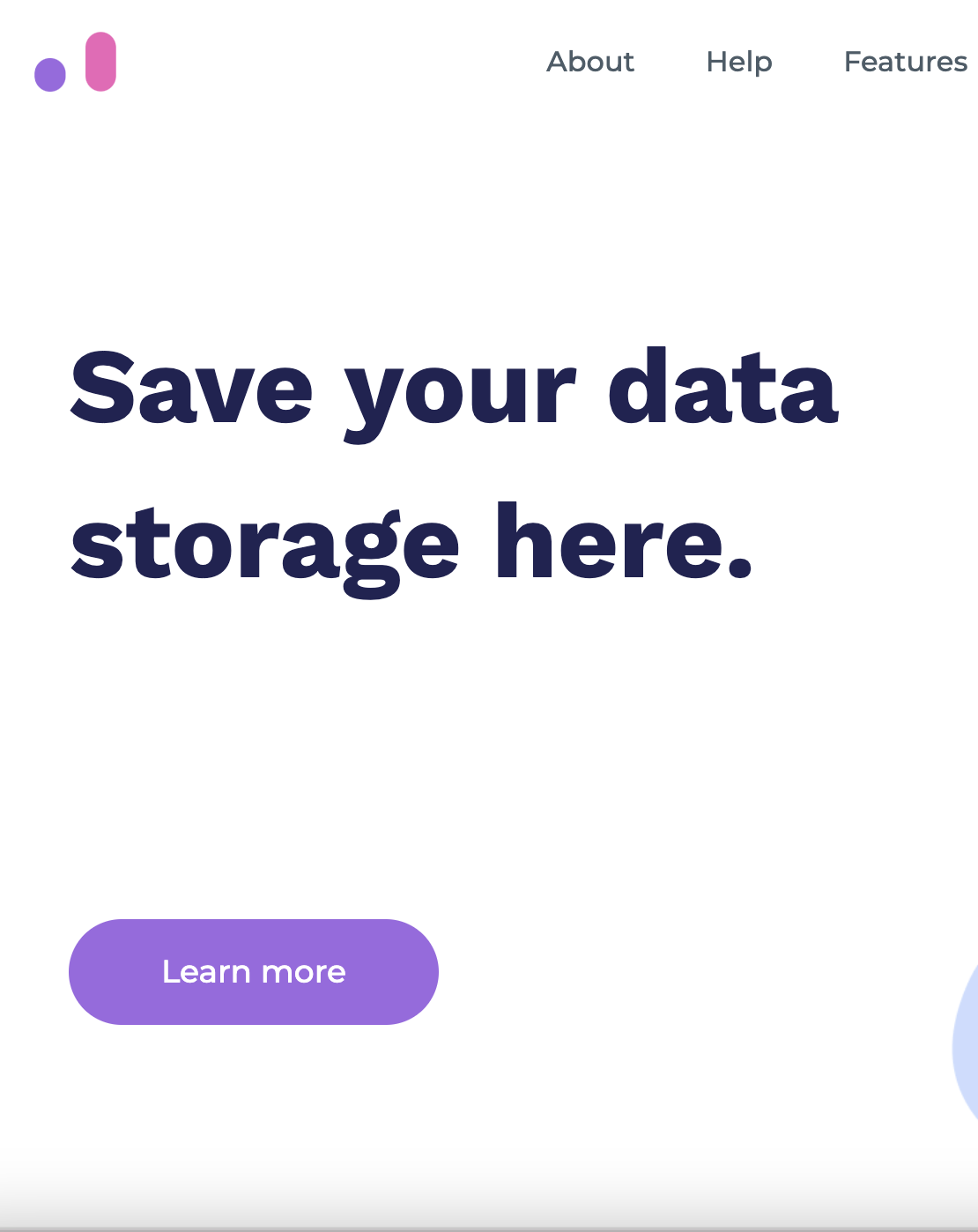 Data Warehouse website preview